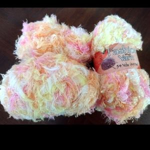 Nicole fashion yarn 3 skeins, 5.4 oz total